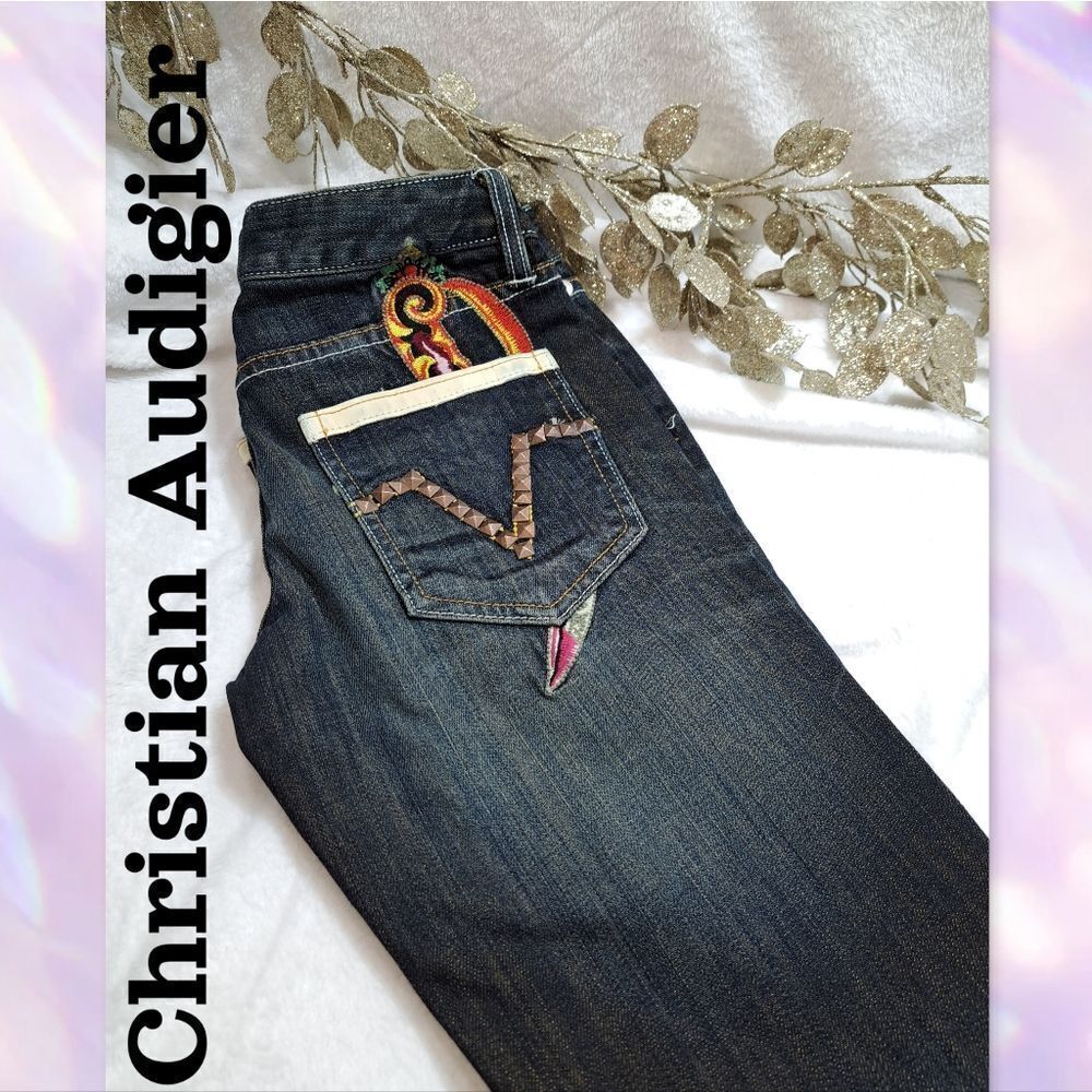 NWT Christian Audigier Dagger Jeans